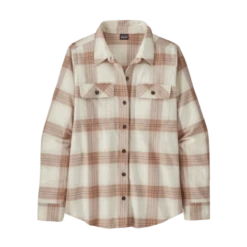 Patagonia Womens Longsleeve Organic Cotton Midweight Fjord Flannel Shirt -Simms || Patagonia || Hareline Sales large 42405 CAFD P